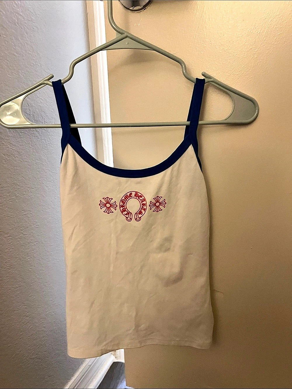 Chrome hearts tank top will negotiate